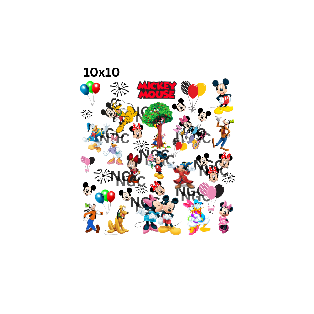 10x10 mouse elements