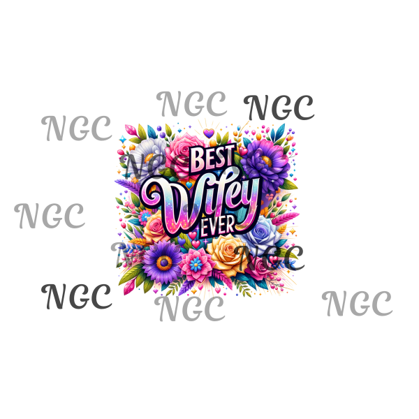 single decal best wifey ever