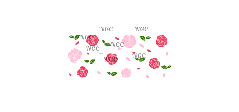 16 oz wrap red roses animated