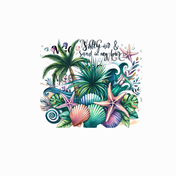 single decal salty air