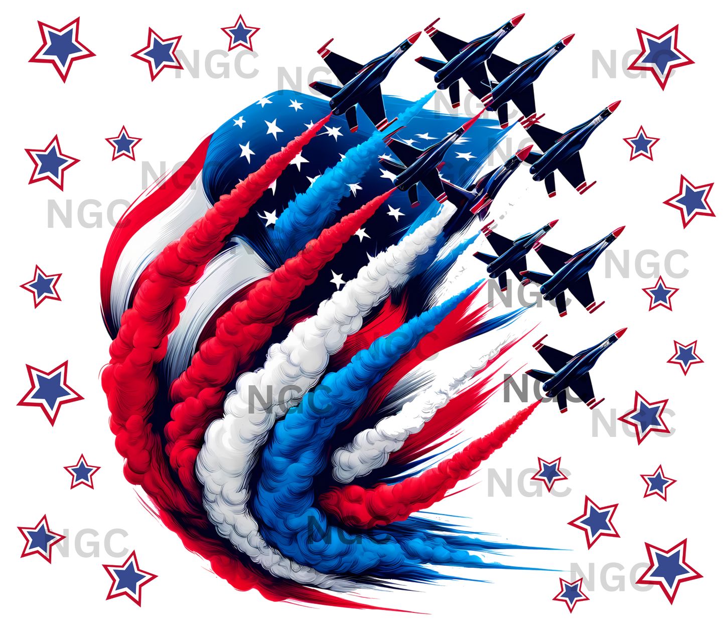 20oz wrap Americana Jets