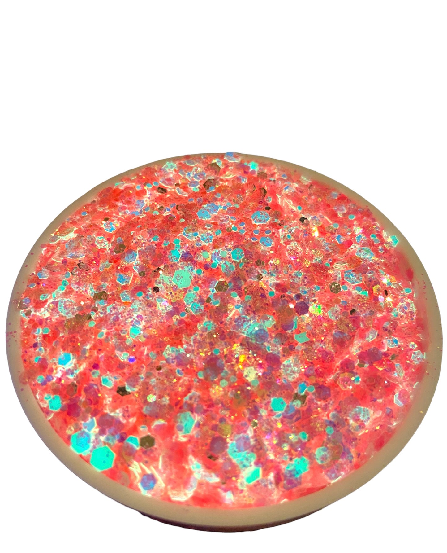 Cotton candy chunky mix glow in the dark