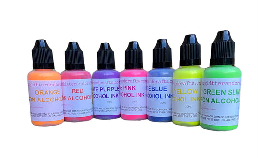 Neon Ink Set (7 colors)