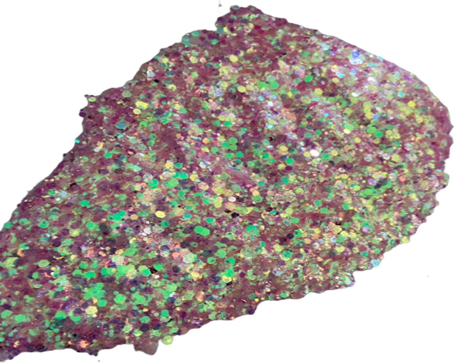 Pretty in Pink Glow in the Dark Glitter Chunky Mix