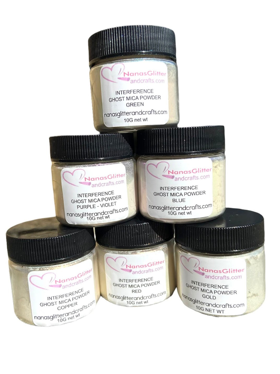 Ghost Mica Powder Set (6)