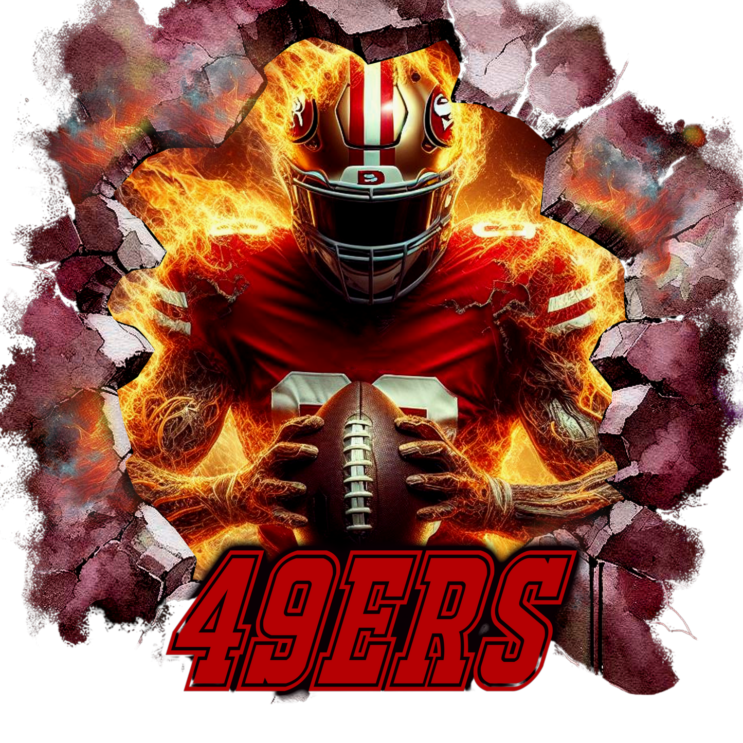 single decal 49ers