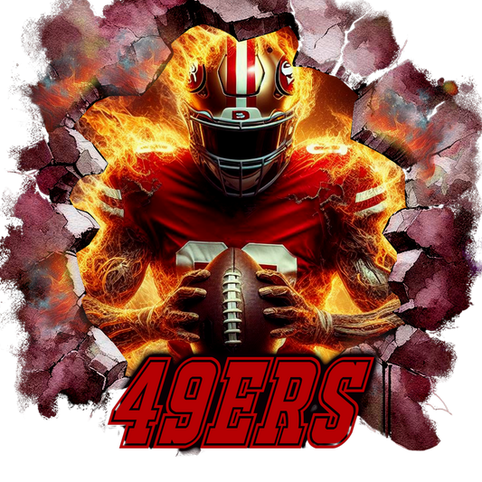 single decal 49ers
