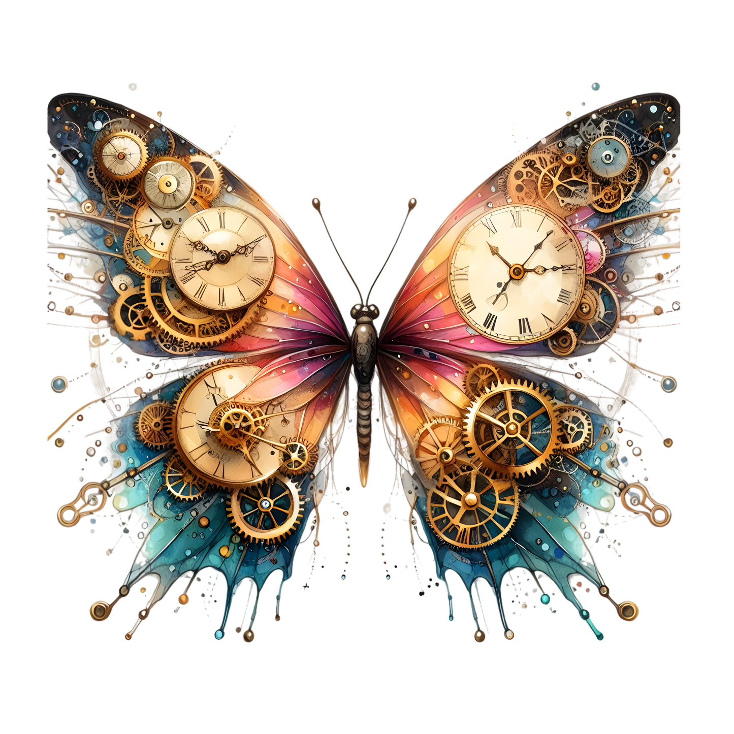 single decal butterfly13