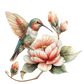 single decal  hummingbird1