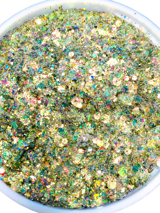 Fairy money chunky mix glitter