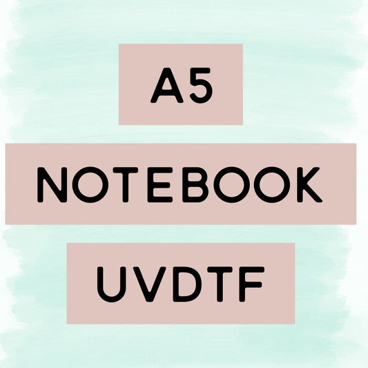 A5 notebook wraps claim live