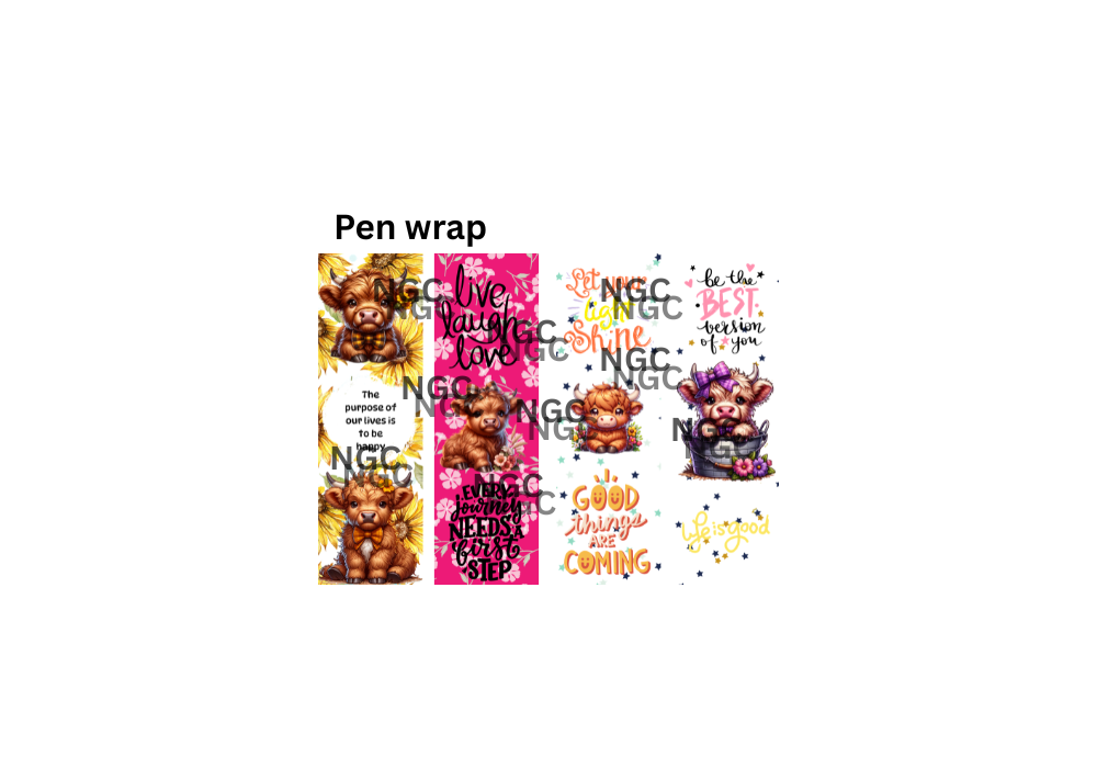 highland cows pen wraps2