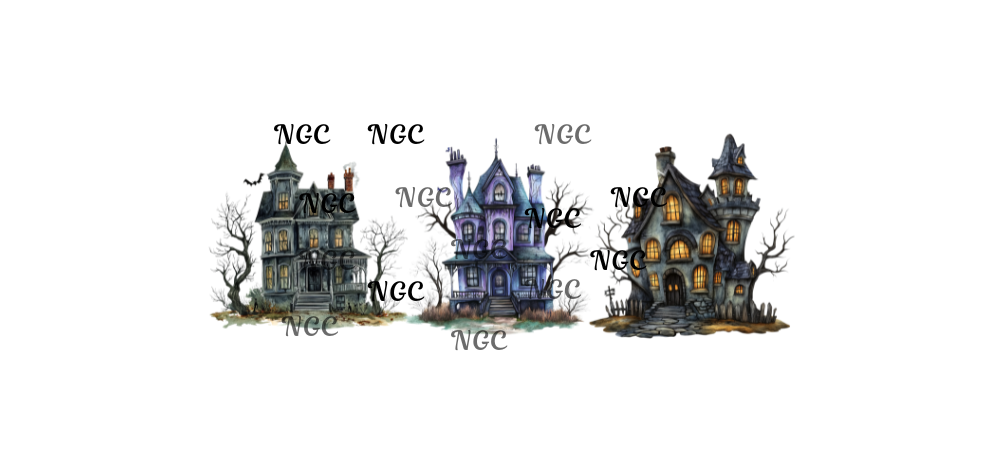 16 oz wrap haunted house