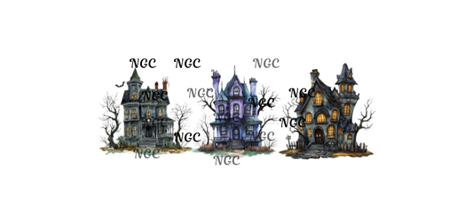 16 oz wrap haunted house