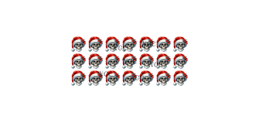 16oz santa skulls christmas