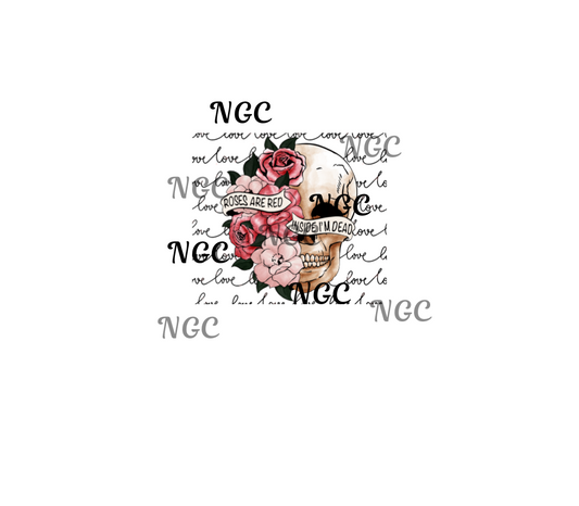 20oz wrap roses are red