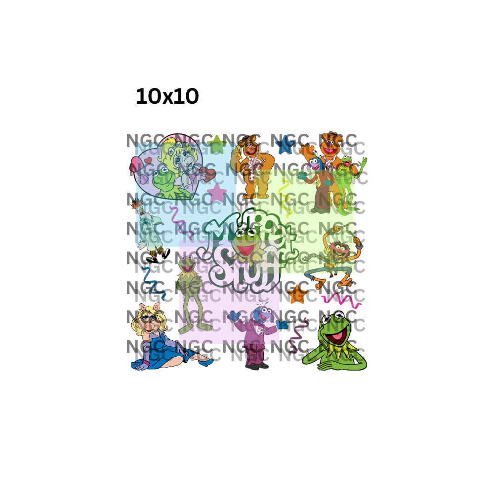 10x10 muppets