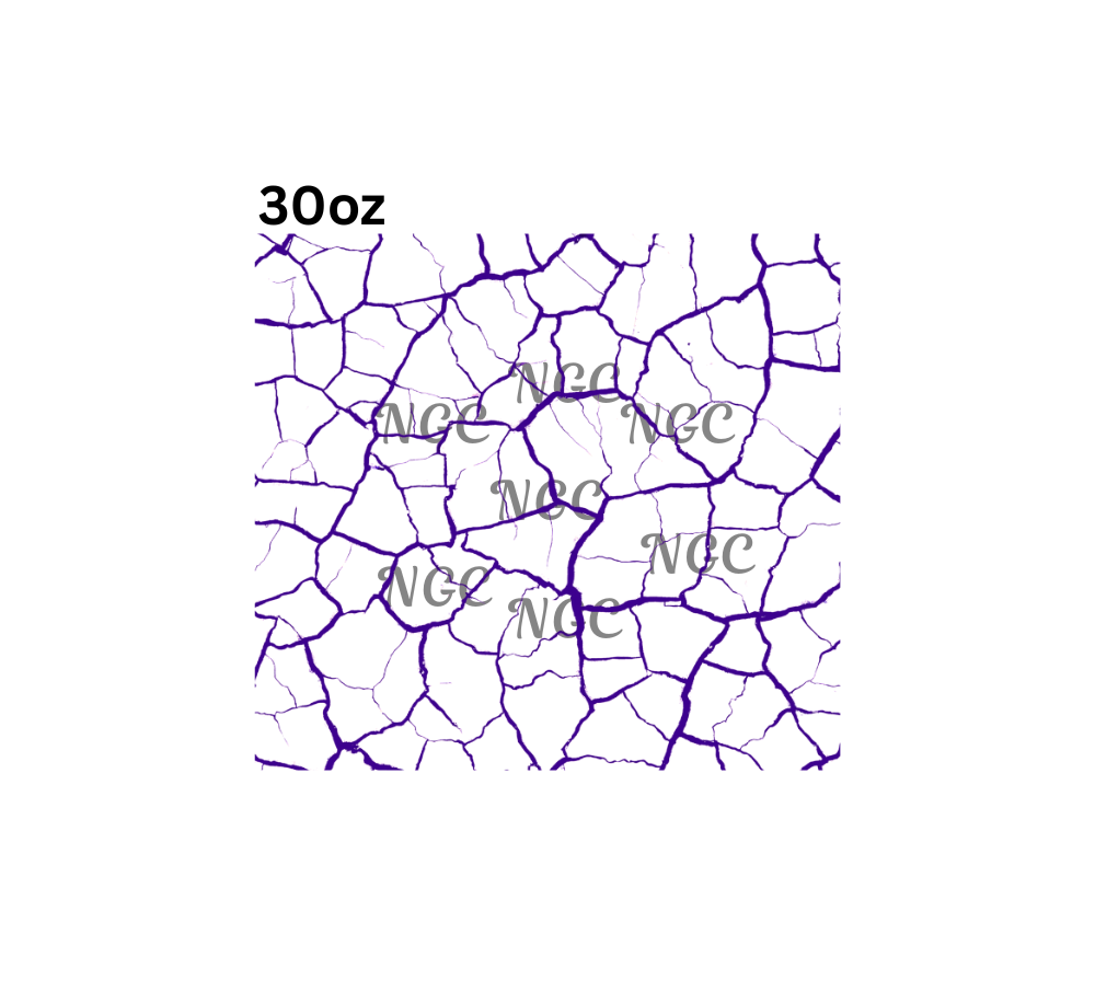 30oz purple crackle1