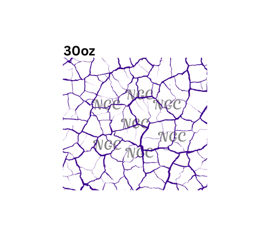 30oz purple crackle1