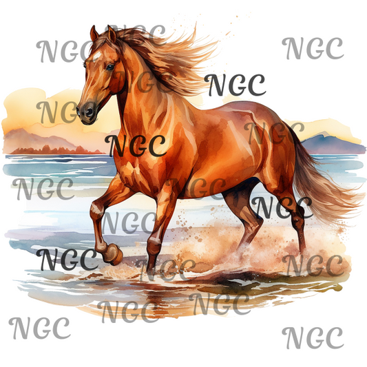 single decal horse4