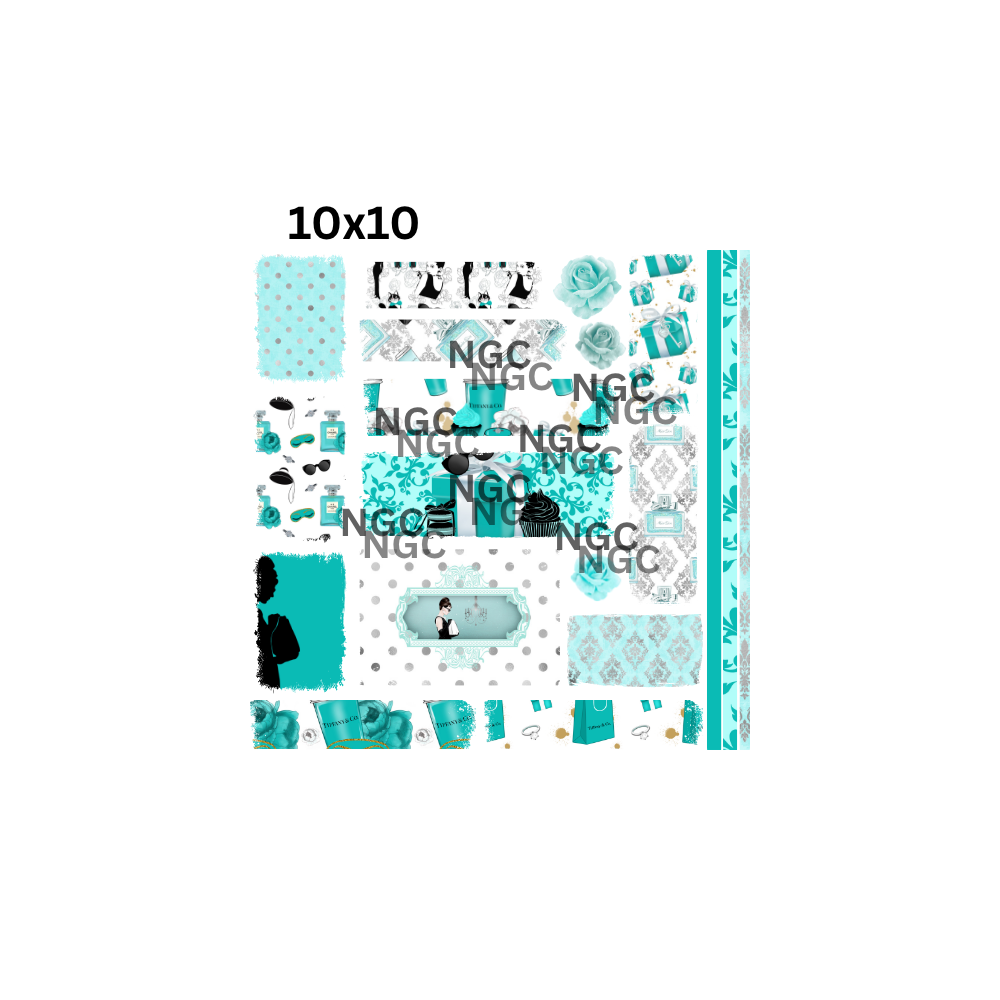 10x10 tiffany patchwork