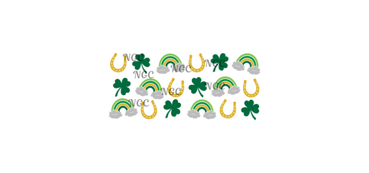 16 oz wrap lucky clover