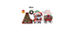 16oz melanin santa christmas with tree
