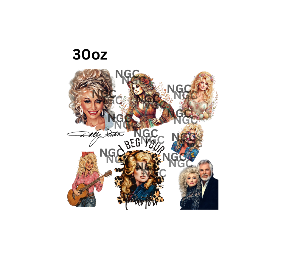 30oz dolly parton