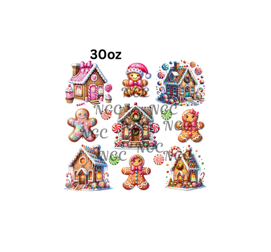 30oz gingerbread houses