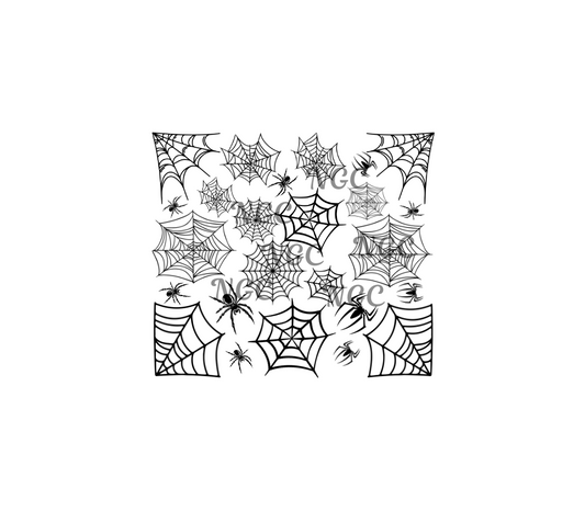 20oz spider webs with spiders halloween