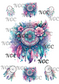 A5 Notebook  dreamcatcher pink teal
