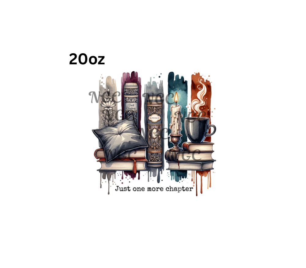 20oz just one more chapter brushstrokes