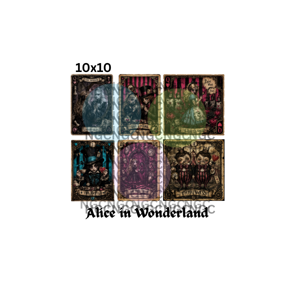 10x10 alice tarot