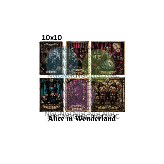 10x10 alice tarot