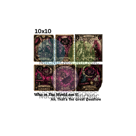 10x10 alice tarot set3