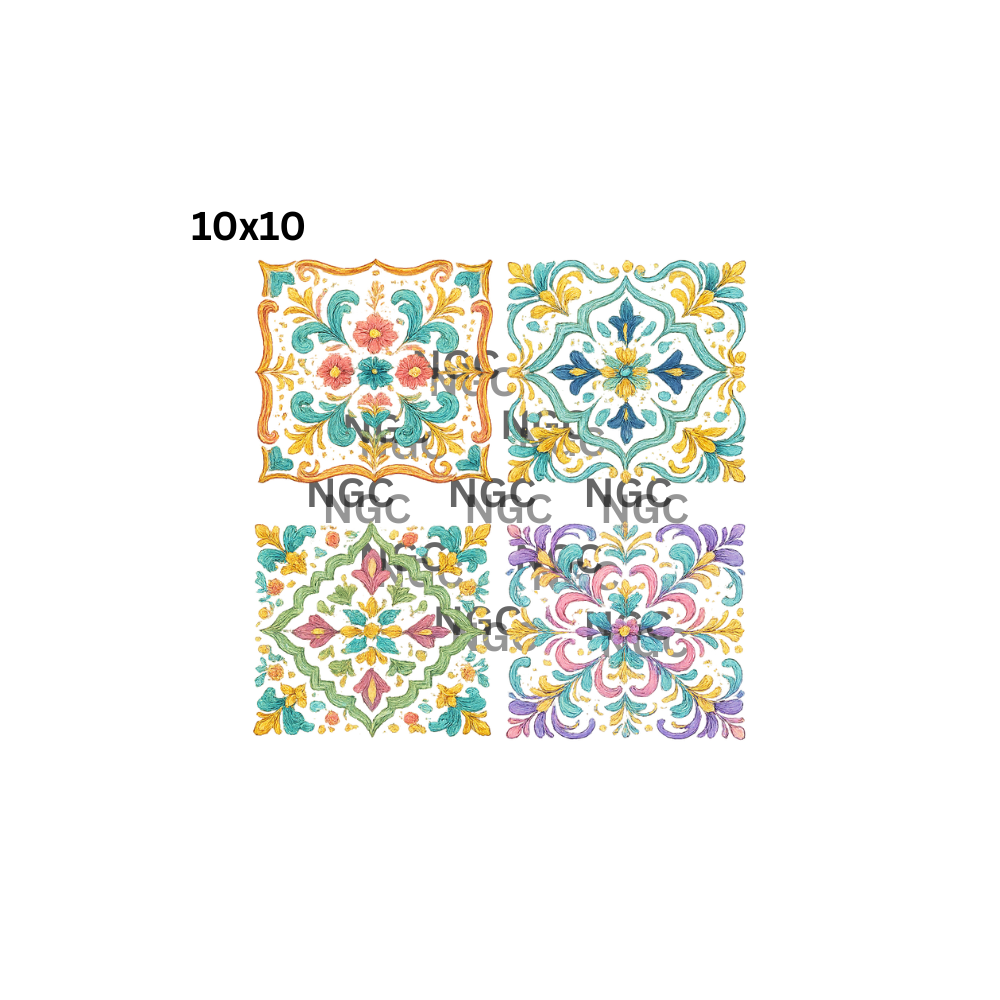 10x10 color tiles1