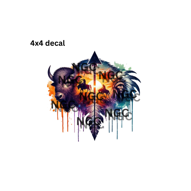 decal buffalo