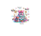 20oz wrap christmas tree with cow