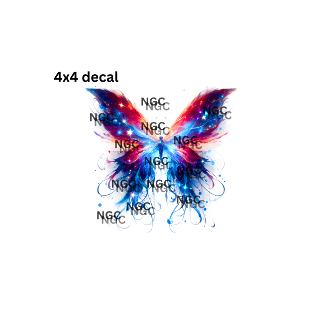 decal galaxy2 butterfly