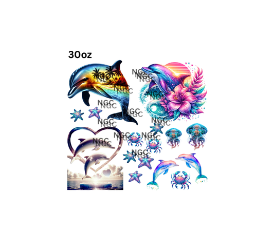 30oz dolphin elements