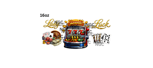 16oz gambling lady luck