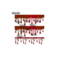 10x10 blood drips