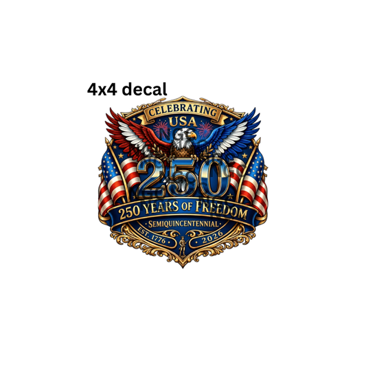 decal eagle 250