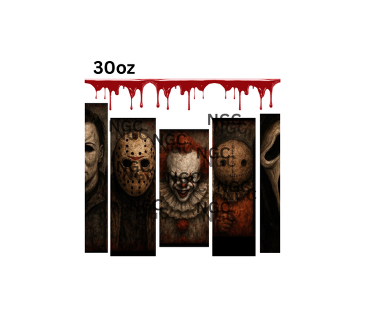 30oz horror strips halloween