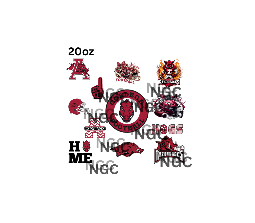 20oz arksanas razorbacks