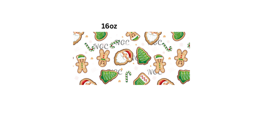 16oz santa trees and gingerbread cookies
