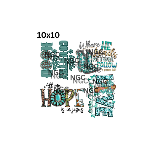 10x10 spiritual country