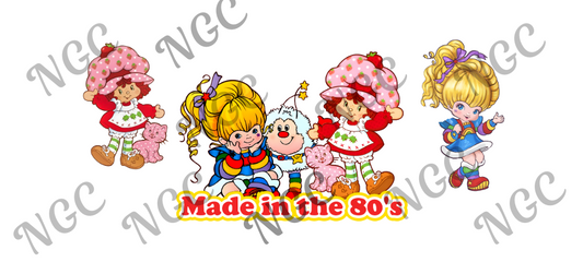 16oz wrap rainbow brite