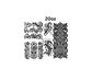 20oz black scroll works filigree