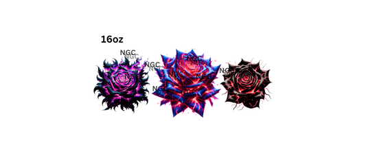 16oz gothic roses